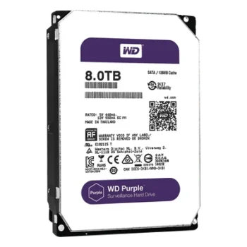 Disco duro WD de 8TB / 5400RPM / Optimizado para Videovigilancia