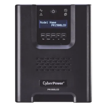 UPS Línea Interactiva / 1500 VA / 1500 W / Factor de Potencia 1.0 / Onda Senoidal Pura / 8 Tomas NEMA 5-15R / 15.1 min Respaldo / Mini Torre
