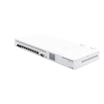 (CCR1009-7G-1C-1S+) Cloud Core Router, CPU 9 Núcleos,7 Puertos Gigabit, 1 Combo TP/SFP, 1 puerto SFP+, 2 GB Memoria