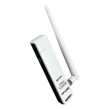 Adaptador USB Wi-Fi / 150 Mbps / 2.4 GHz / Antena Desmontable 4 dBi / USB 2.0