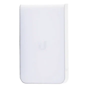 Access Point UniFI doble banda cobertura 180º, MI-MO 2x2 diseño placa de pared con dos puertos adicionales, hasta 100 usuarios Wi-Fi