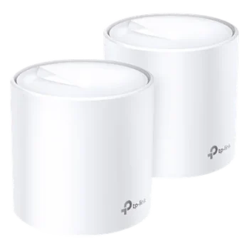 Sistema Mesh Wi-Fi 6 / AX1800 Mbps / 4 Flujos Simultáneos / 2 Puertos Gigabit WAN/LAN Auto-Detección / 2 Antenas Internas / Administración App Móvil