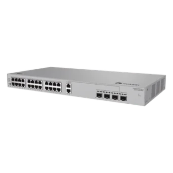 Switch Administrable Capa 2 / 22 Puertos PoE+ Gigabit + 2 Puertos PoE+ 2.5 Gbps + 2 SFP 2.5 Gbps + 2 SFP+ 10 Gbps / PoE Perpetuo 400 W / 3.54 ft x 1.81 ft x 1.18 ft
