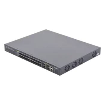 Switch Administrable Capa 3 / 24 Puertos 10G SFP+ / 4 Puertos 40G/100G QSFP28 / 800 Gbps Capacidad de Switching