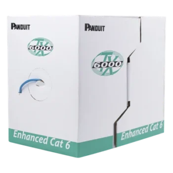 Cable UTP / Categoría 6 Mejorado / 305 m (1000 ft) / 23 AWG / LSZH / 4 Pares / 250 MHz / PoE