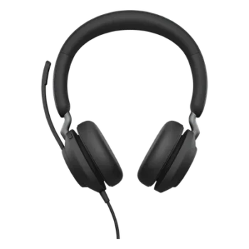 Jabra Jabra Evolve 2 40, Auricular stereo versión UC con aislamiento de ruido, conexión USB-A y indicador de ocupado (Busylight) (24089-989-999)