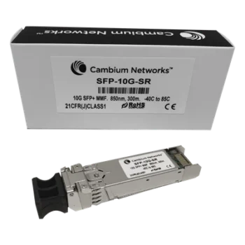 Transceptor MiniGbic SFP+ 10 Gbps Multimodo, distancia hasta 300m, conector LC