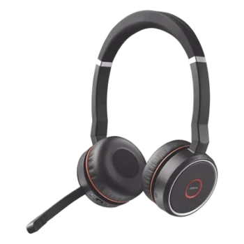 Diadema / Auricular Jabra Evolve 75 SE Stereo / Bluetooth + USB-A / Cancelación Activa de Ruido / Compatible UC (7599-848-109)