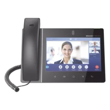 Video teléfono IP empresarial Android con pantalla táctil (1280x800) hasta 16 líneas y 16 cuentas SIP