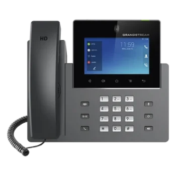 Videoteléfono IP pantalla táctil con android de 16 líneas, doble puerto Gigabit, PoE/PoE+