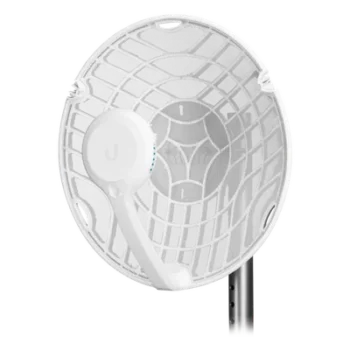 Radio de Backhaul de alta capacidad, tecnología airFiber hasta 1 Gbps, 60 GHz con failover en 5 GHz, con antena integrada de 38 dBi y 11 dBi respectivamente