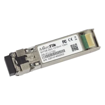 Transceptor MiniGBIC / 1G-10G-25G / LC Dúplex / Monomodo 10 km (32,808 pies) / 1310 nm / SFP-SFP+-SFP28