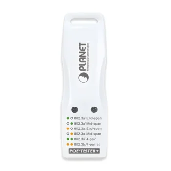 Probador Power Over Ethernet Compacto para Estandares IEEE 802.3af/at/bt
