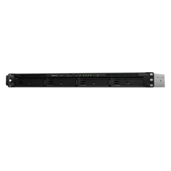 Unidad de Expansión NAS / 4 Bahías SATA HDD/SSD / Interfaz eSATA / Profundidad 30 cm (11.8 in) / Diseño Rack 1U / Administración DSM