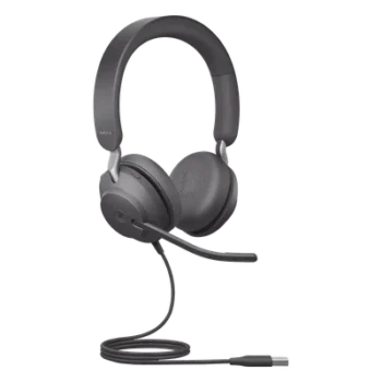 Jabra Jabra Evolve 2 40SE, Auricular stereo versión MS con aislamiento de ruido, conexión USB-A y indicador de ocupado (Busylight) (24189-999-999)