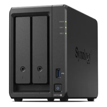 Servidor NAS de 2 Bahías (Expandible a 7 Bahías) / Hasta 126 TB / Servicio Nube Gratis (P2P) / Administración Remota y Respaldo Programado