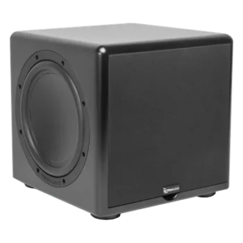 Subwoofer compacto de 12 in | 2 radiadores pasivos | amplificador interno de 350W