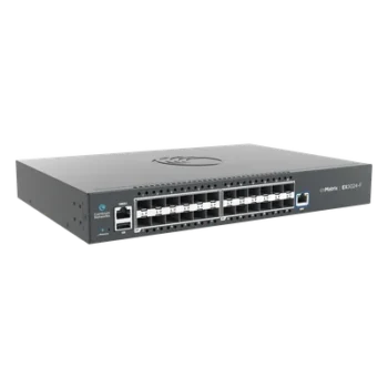 Switch Core/Distribución / 24 Puertos SFP+ 10 Gbps / Capa 2 y 3 / 480 Gbps Throughput / Doble Fuente AC Redundante / 1U Rack