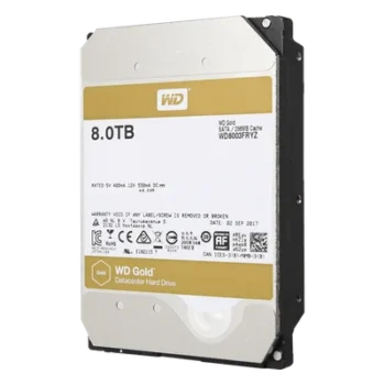 Disco Duro Gold de 8TB / Clase Enterprise / 5 AÑOS DE GARANTÍA
