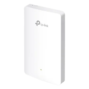 Punto de acceso Omada doble banda 802.11ac, PoE 802.3af/at, MU-MIMO, MIMO 2x2 diseño placa de pared con tres puertos adicionales, soporta hasta 100 clientes.