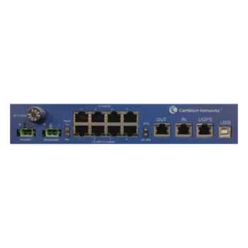 Módulo de Sincronización GPS / 4 Puertos Power Injector Gigabit / 29V y 56V / Integración de Datos y Alimentación