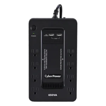 UPS Standby / 650 VA / 390 W / 8 Tomas NEMA 5-15R / 3 Tomas ECO / Protección 526 J / LCD Multifunción