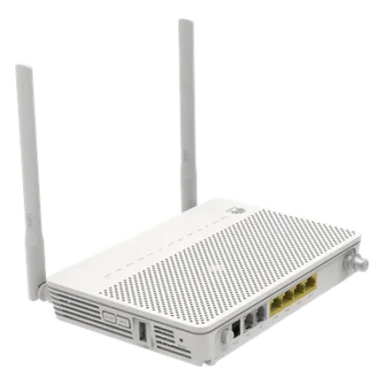 ONT GPON OptiXstar WiFi 2.4GHz 4 puertos GE + 1 puerto CATV + 2 POTS, hasta 300 Mbps