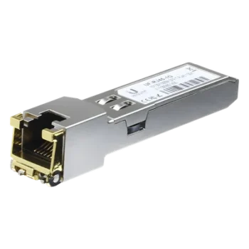 UFiber Módulo Ethernet RJ45 a SFP+ 1/10 Gbps, distancia hasta 100 m (1 Gbps) o 30 m (10 Gbps)