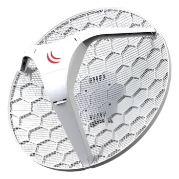 (LHG 5) Cliente y PtP en 5 GHz 802.11 a/n, Antena Integrada de 24.5dBi, Hasta 316mW de Potencia.