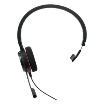 Jabra Evolve 20 Mono con conexión USB, micrófono con cancelación de ruido de última generación, configuración Plug and Play, Certificación Microsoft Teams (4993-823-109)