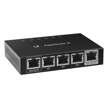 EdgeRouter X de 5 puertos Gigabit con funciones avanzadas de ruteo