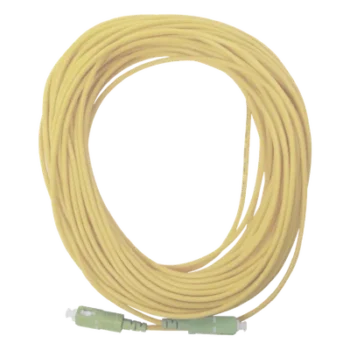 Jumper de Fibra Óptica Simplex, Monomodo, con Conectores SC/APC-SC/APC, 20 metros