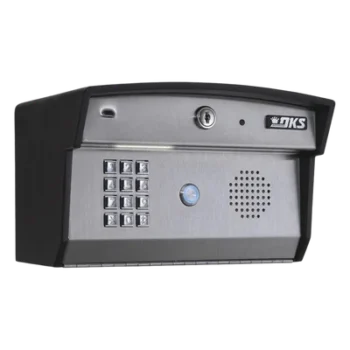 Access PLUS DKS / Atienda la puerta aún sin estar en casa! / Interfon telefónico / 27 números celulares / Control de acceso / 2 puertas / Lineas A/D