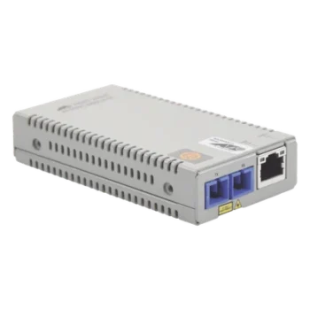 Convertidor de medios Gigabit Ethernet a fibra óptica, conector SC, monomodo (SMF), versión TAA (Trade Agreement Act), 10 Km
