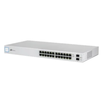 Switch UniFi capa 2 administrable de 26 puertos Gigabit (24 eth. y 2 SFP) Throughput 38.69 Mpps