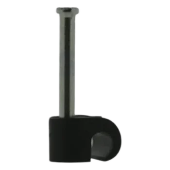 Grapa negra para Fibra óptica redonda de 3 mm (100pzs) (3101-00400)
