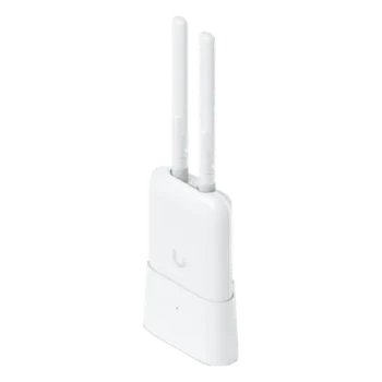 Antenas omnidireccionales y Stand para AP UK-ULTRA (no incluido), incluye 2 antenas dual-band de 3 dBi en 2.4 Ghz y 4 dBi en 5 Ghz