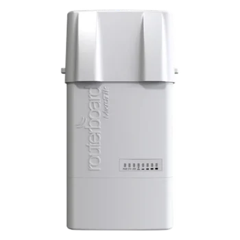 (BaseBox 2) Punto de Acceso Conectorizado PTP y PTMP en 2.4 GHz 802.11 b/g/n, Hasta 1000 mW de Potencia, Cuenta con una Ranura miniPCIe para Expansión