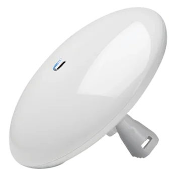 NanoBeam airMAX AC CPE hasta 450 Mbps, 5 GHz ( 5150 - 5875 MHz) con antena integrada de 16 dBi