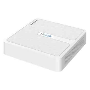 NVR IP / 4 Canales / 4 Puertos PoE+ / 40 Mbps Entrada / H.265+ / Full HD 1080p / 1 Bahía HDD 6 TB