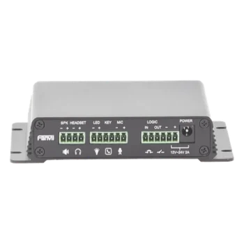 Gateway para Voceo, Paging y Video / Soporte 1 Cámara / Amplificador integrado de hasta 30 W