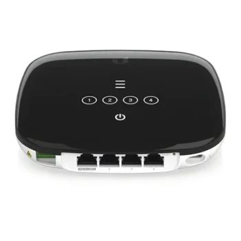 UFiber WiFi 6 GPON CPE con WiFi 802.11ax + 4 puertos GbE LAN y 1 puerto GPON WAN