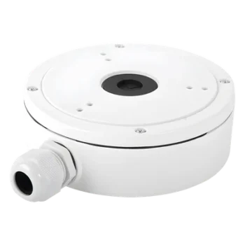 Caja de Conexiones para Cámara Domo / Aleación de Aluminio / IP66 / Conector 25 mm (1') / 157 x 185 x 51.5 mm / 621 g