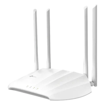 Router Inalámbrico WISP, 2.4 GHz, 300 Mbps, 3 antenas externas omnidireccional 5 dBi, 4 Puertos LAN 10/100 Mbps, 1 Puerto WAN 10/100 Mbps, IPTV, IPV6