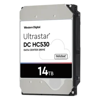 Disco Duro Enterprise 14 TB / Wester Digital (WD) / Serie Ultrastar / Recomendado para Data Center y NVRs de Alta Capacidad / Alto Performace