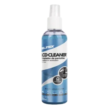 Limpiador de Pantallas / Líquido Antiéstático / Atomizador 250 ml / Compatible con Laptops, Tablets, Smart TV, Smartphones, Cámaras y Lentes