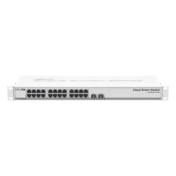 Cloud Smart Switch, 24 puertos Gigabit, 2 puertos SFP+ SwitchOS