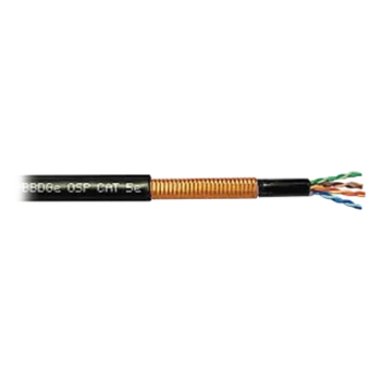 WB3176A Carrete de cable de cobre UTP CAT5E blindado para exterior, 100 metros, recomendado para enlaces inalámbricos