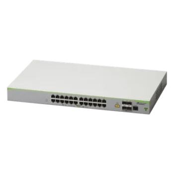 Switch Administrable CentreCOM FS980M, Capa 3 de 24 Puertos 10/100 Mbps + 4 SFP Gigabit