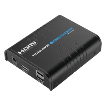 Receptor KVM IP / 1080P @ 60 Hz / Extensión HDMI 120 m (393.7 ft) / Red Gigabit / 253 Receptores / USB Remoto / STP-UTP CAT6-CAT6A